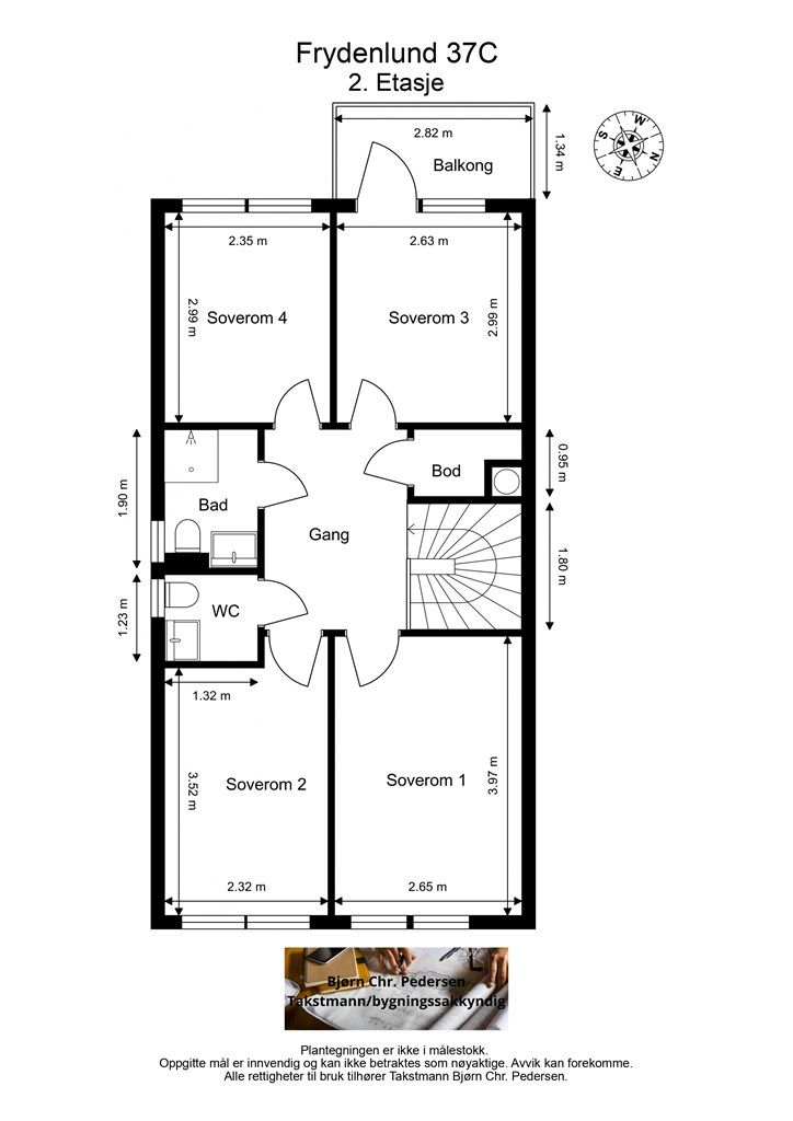 Plantegning 2. etasje