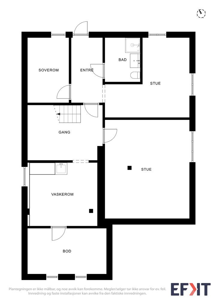 Plantegninger underetasjen. 