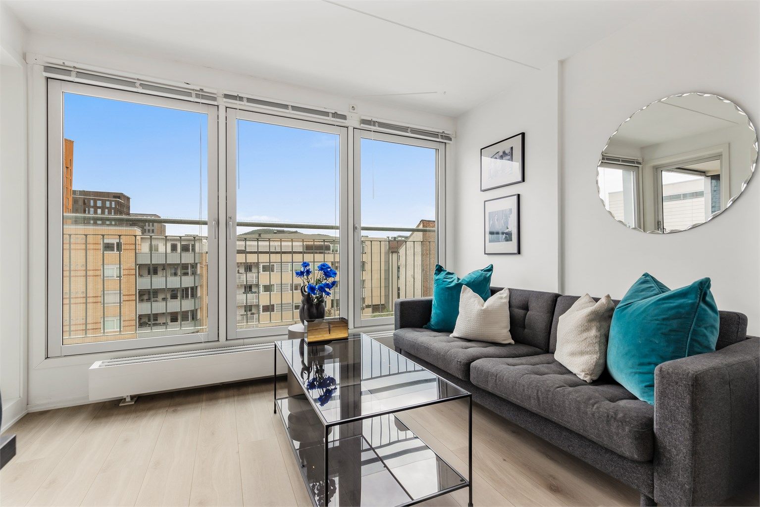 Leiligheten er perfekt for pendlere og førstegangskjøpere!