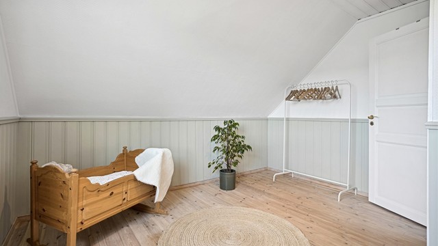 God plass til møblering.