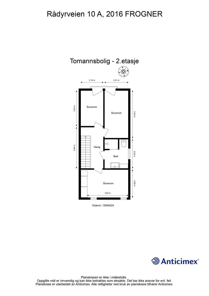 Plantegning 2. etasje