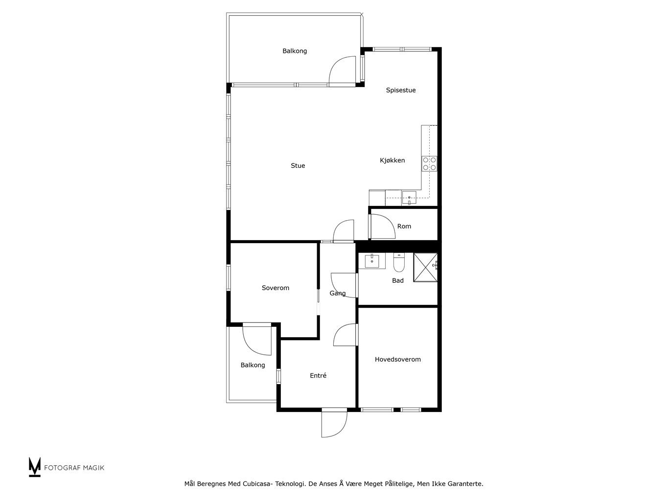 Plantegning Hellaveien 3
