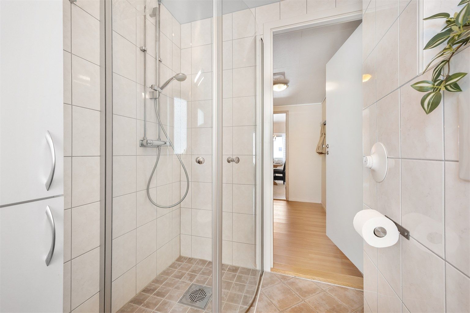 Det er også opplegg for vaskemaskin.