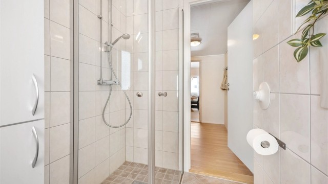 Det er også opplegg for vaskemaskin.