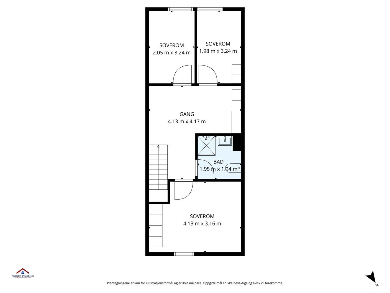 Plantegning 2. etasje