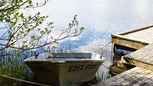 Idyll ved Grorødvannet.