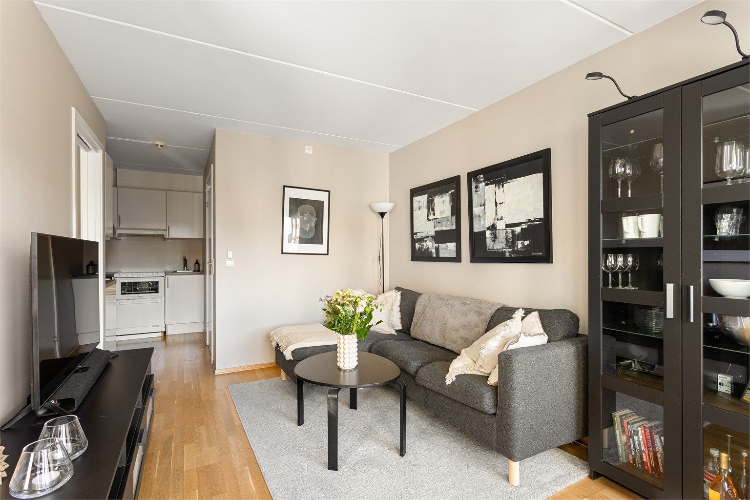 Her får du en kvadratsmart leilighet med smarte løsninger. 