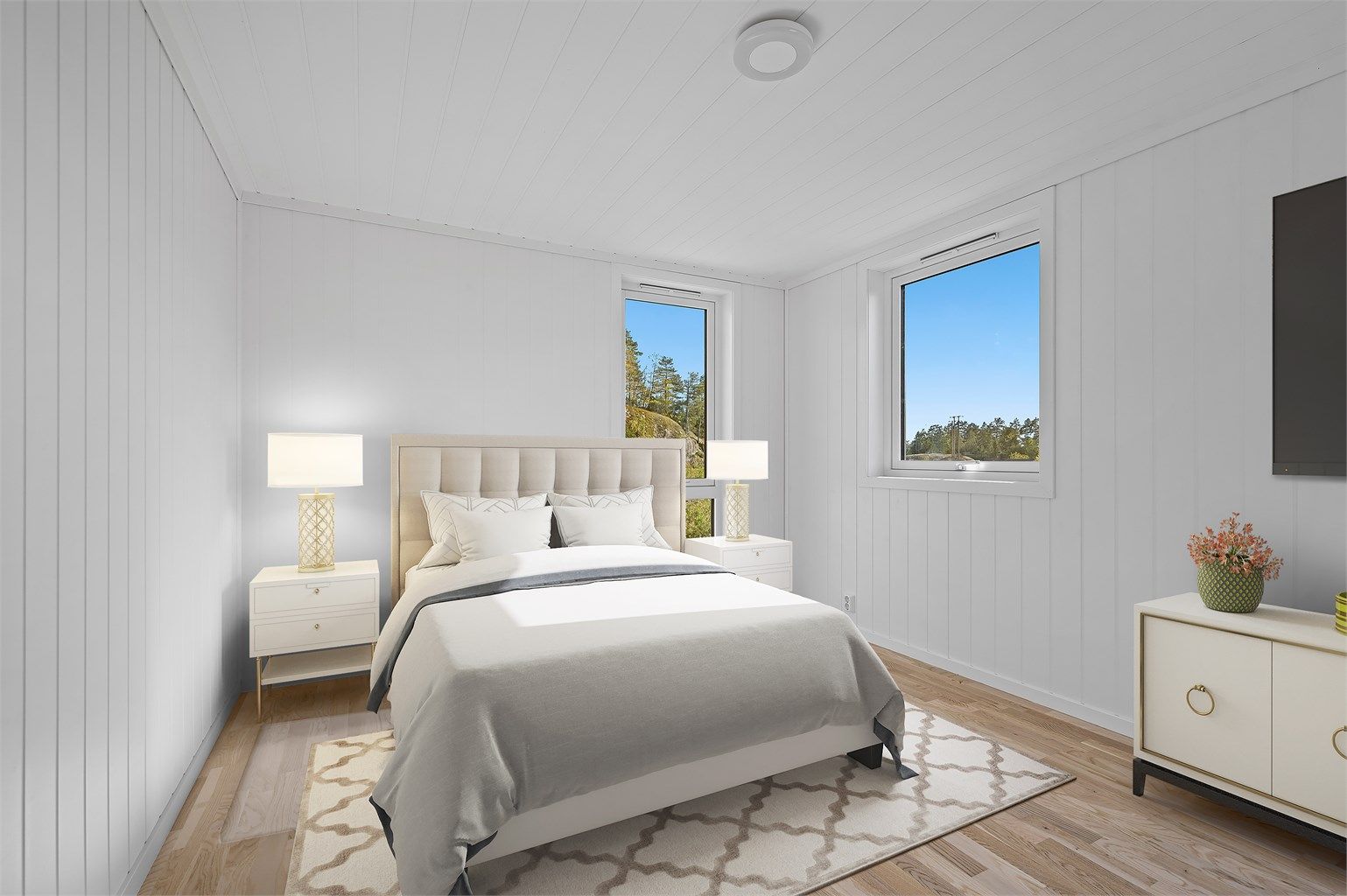 Anneks. Bilde fra identisk hytte.