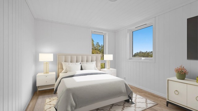 Anneks. Bilde fra identisk hytte.