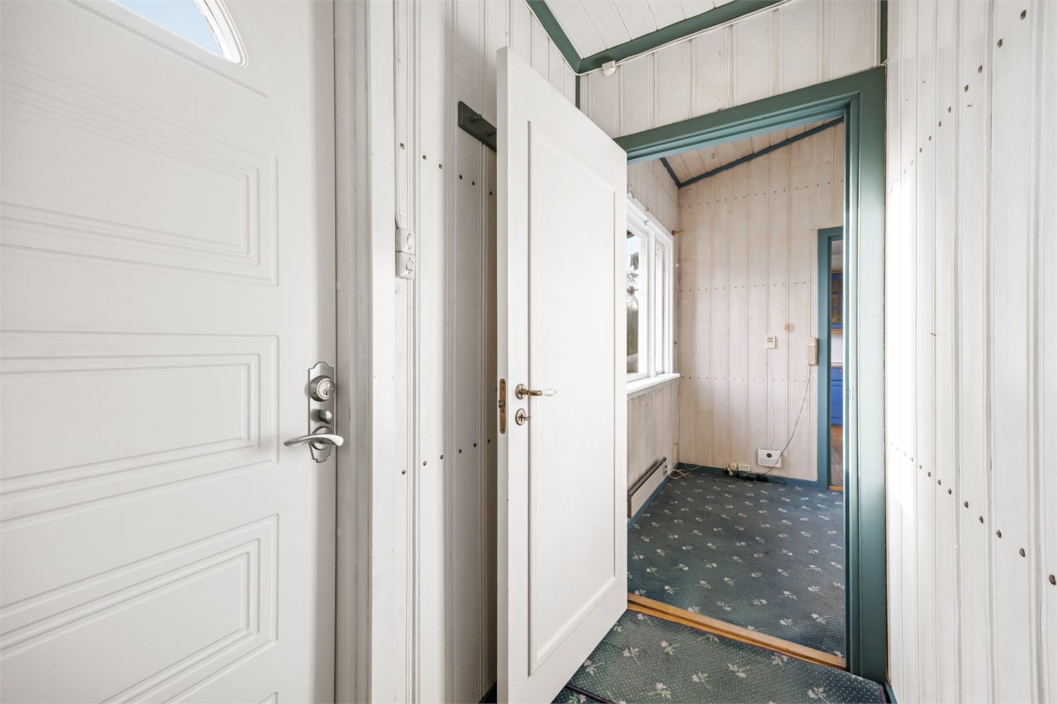 Vindfang i boligens øvre plan, Plan 2-3.