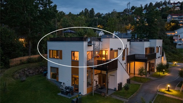 Velkommen til Søndre Sætrevei 14L - Toppleilighet med takterrasse