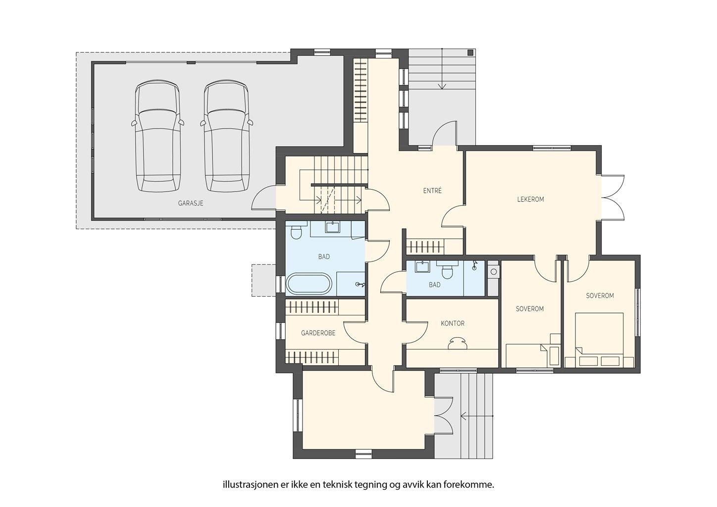 Plantegning 1.etasje