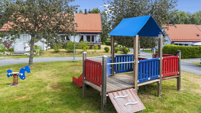 Nabolaget er vurdert som svært trygt av beboerne.