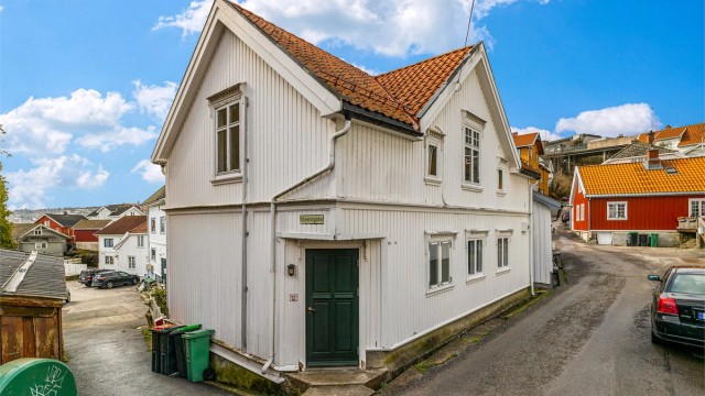 Fasade mot nord og øst.