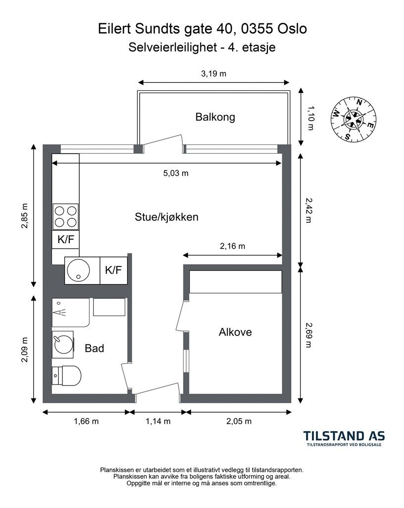 Plantegning 4.etasje. 