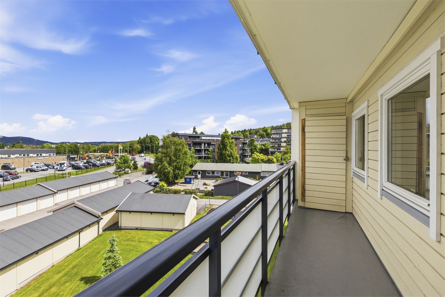 Utvendig bod på 1 m²