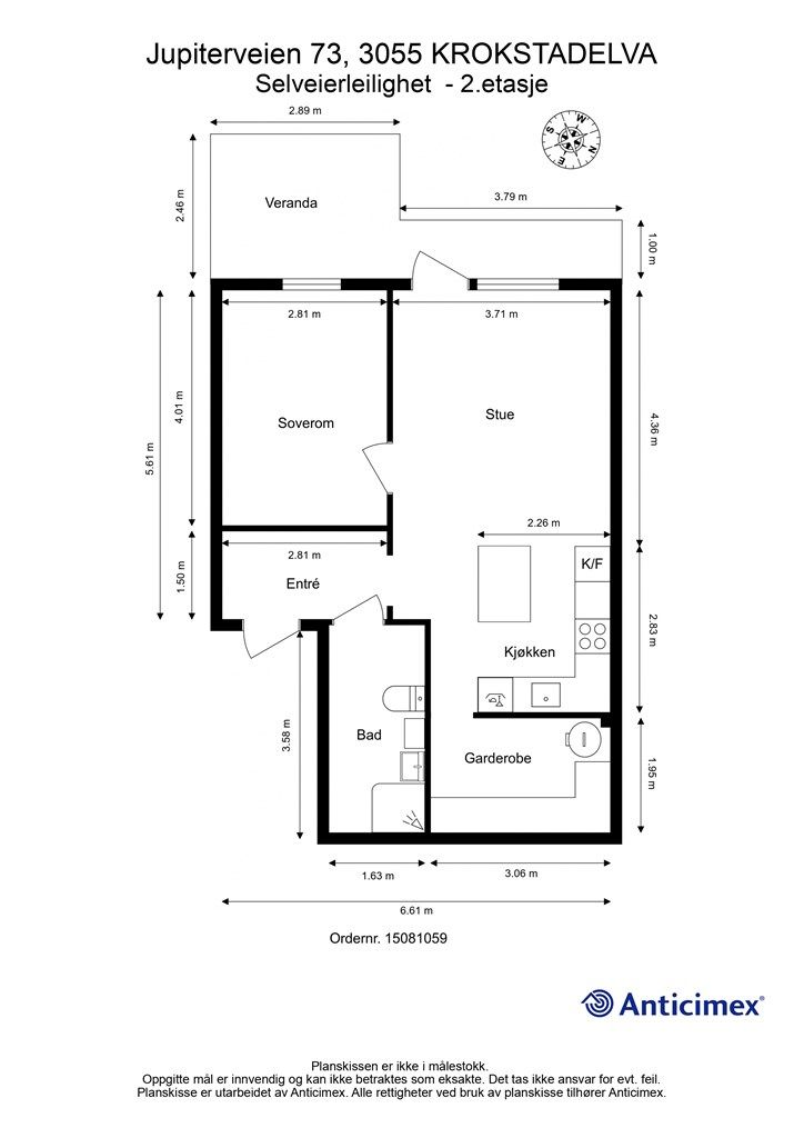 Plantegning 2. etasje