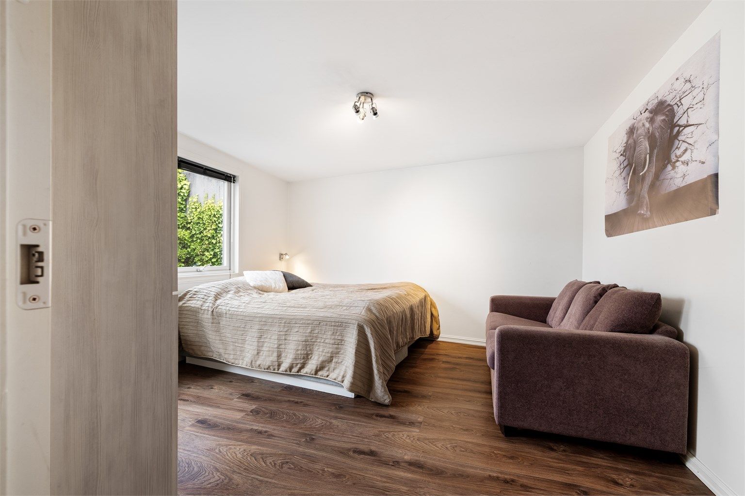 Soverom 3 er av god størrelse med sine ca 13m²
