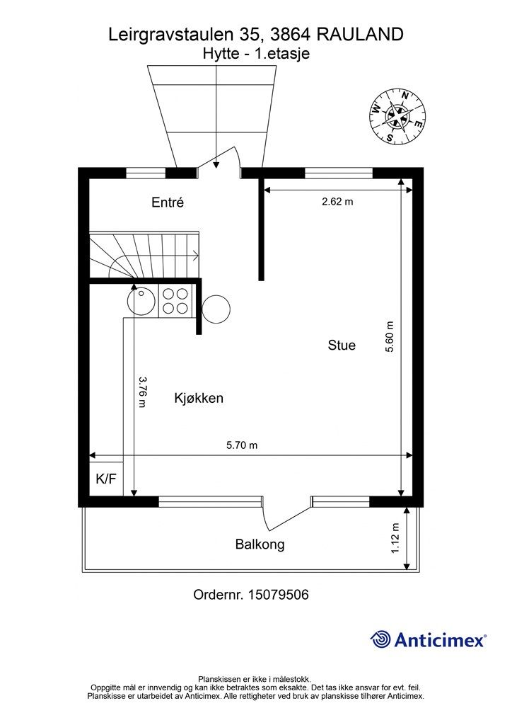 Plantegning- 1.etasje