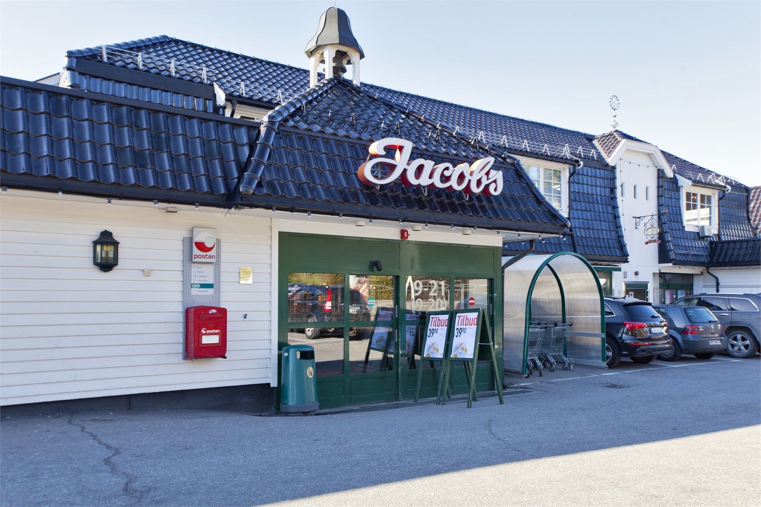  På Holtet finner du blant annet delikatesseforretningen Jacobs 