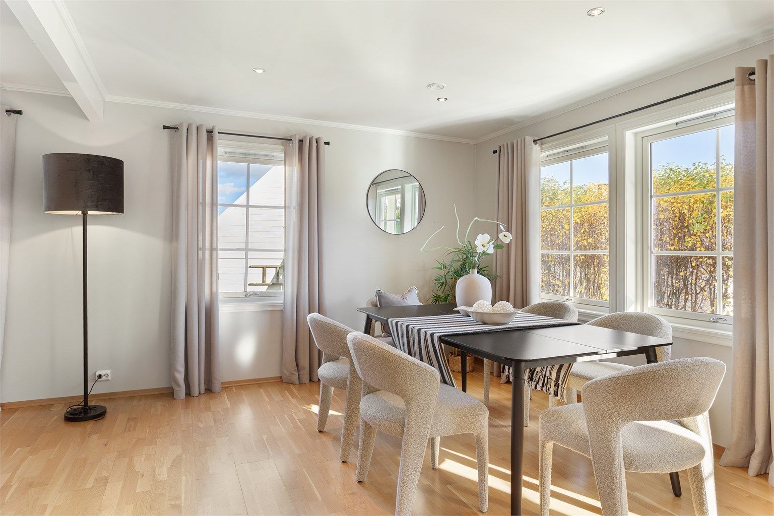 God plass til spisebord