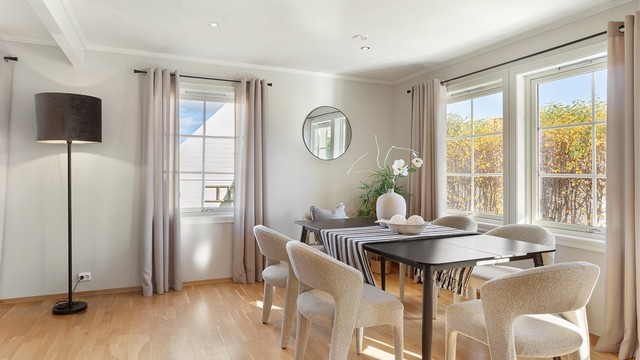 God plass til spisebord