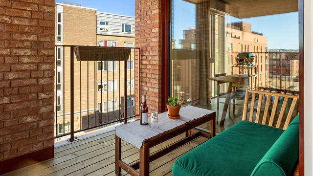 Et perfekt sted å starte dagen med morgenkaffen.