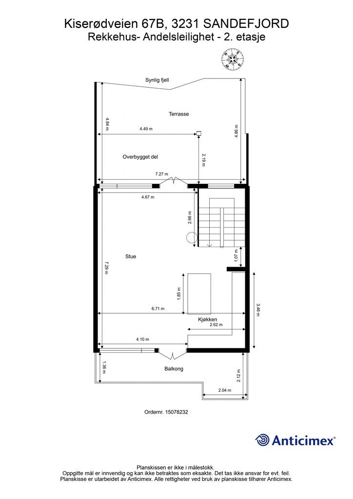 Plantegning 2. etasje