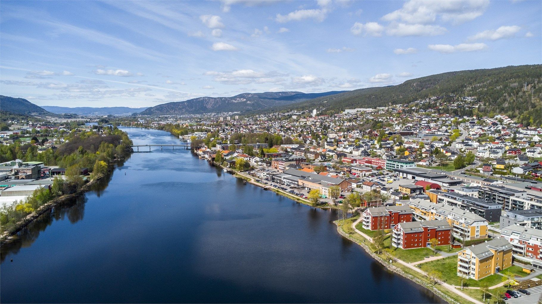 Arkivbilde - Dronebilde