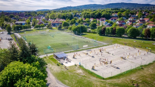 Få minutters gange unna ligger flere flotte parkområder. Voldsløkka er et naturlig sted å oppsøke for alle som bor på Sagene, Tåsen og Bjølsen.