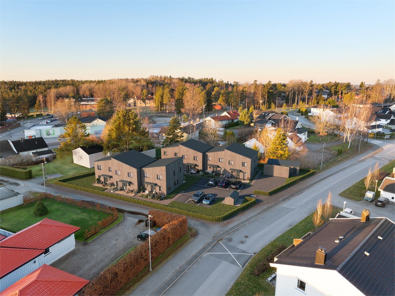 Opplev gledene ved å flytte inn i et nøkkelferdig og moderne hjem;  
prosjekterte rekkehus med familievennlige kvaliteter, sentralt på Bodalsjordet.