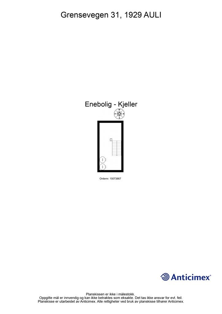 Plantegning - Kjeller.