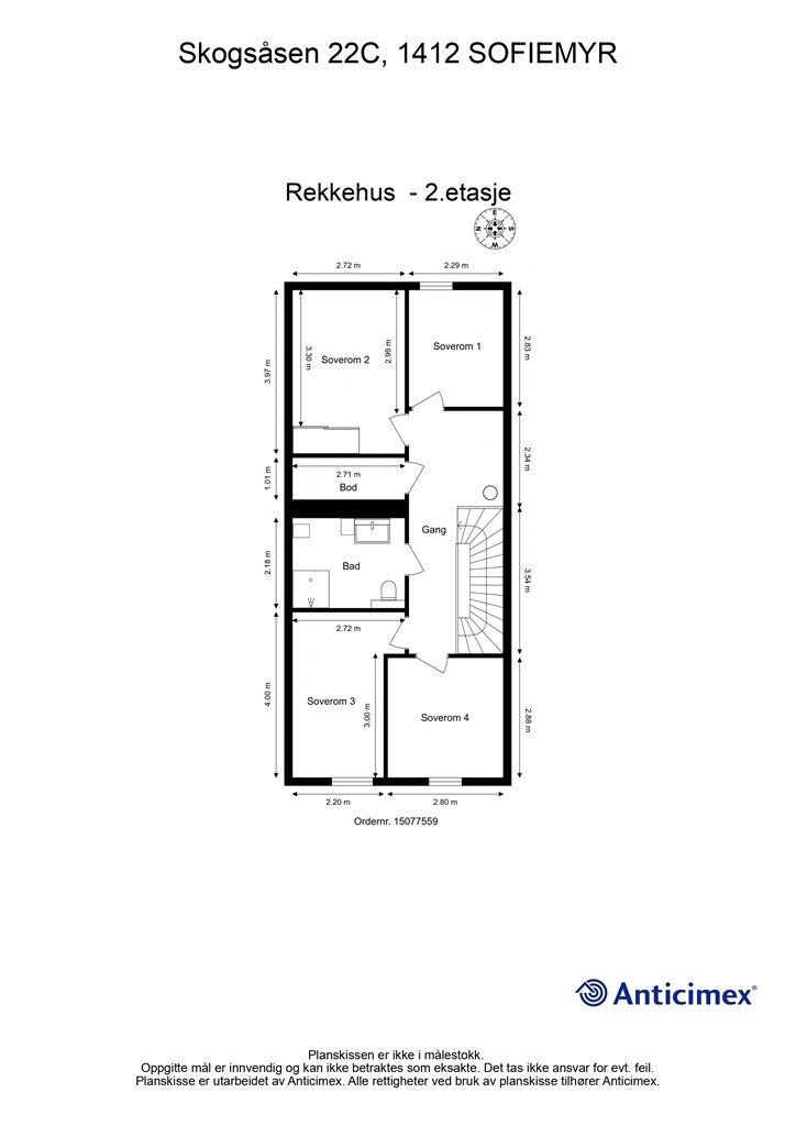 Plantegning 2.etasje