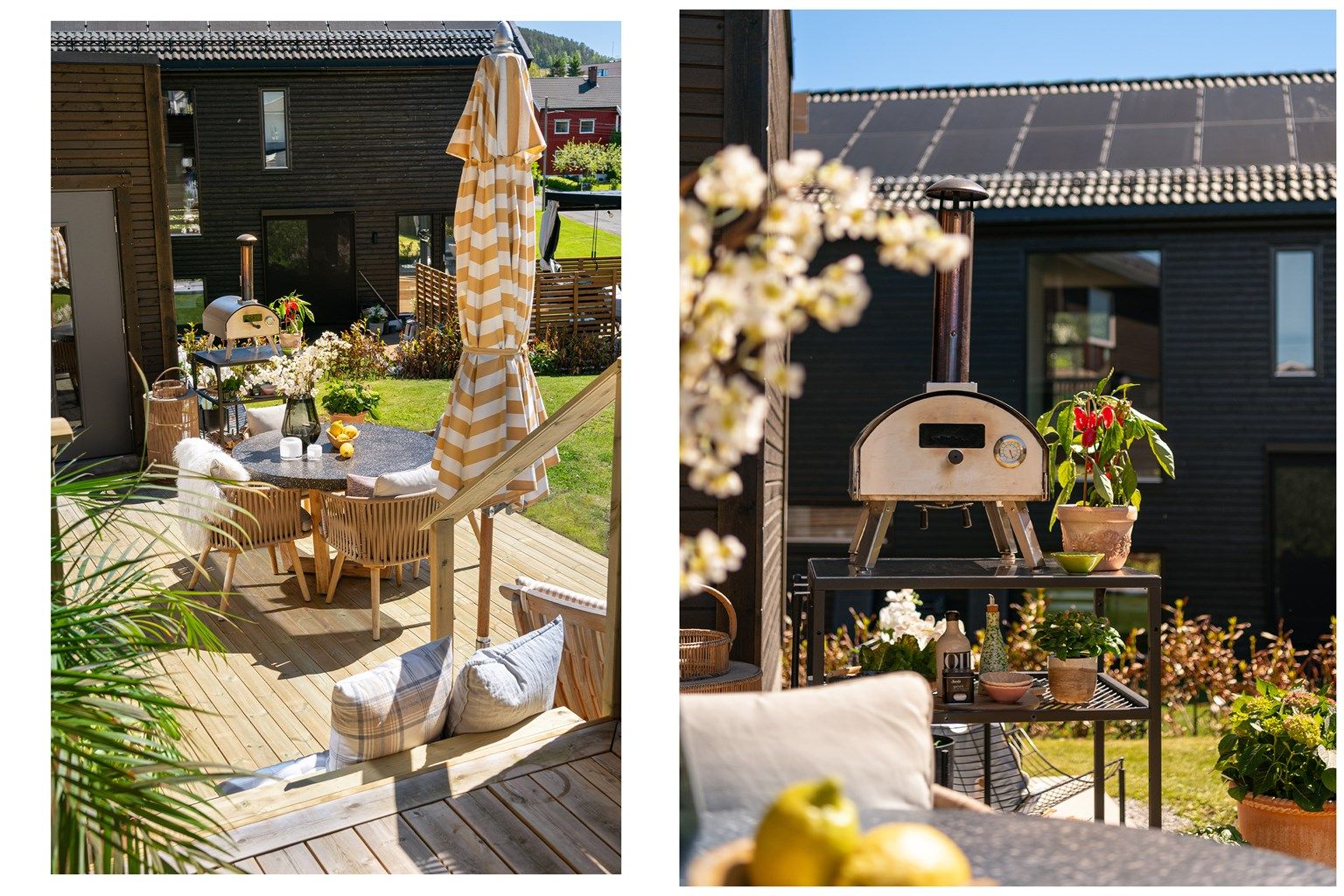 Hva med å invitere til italiensk aften her neste sommer?