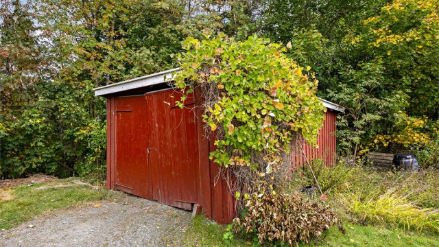 Garasje målt opp til 18 kvm