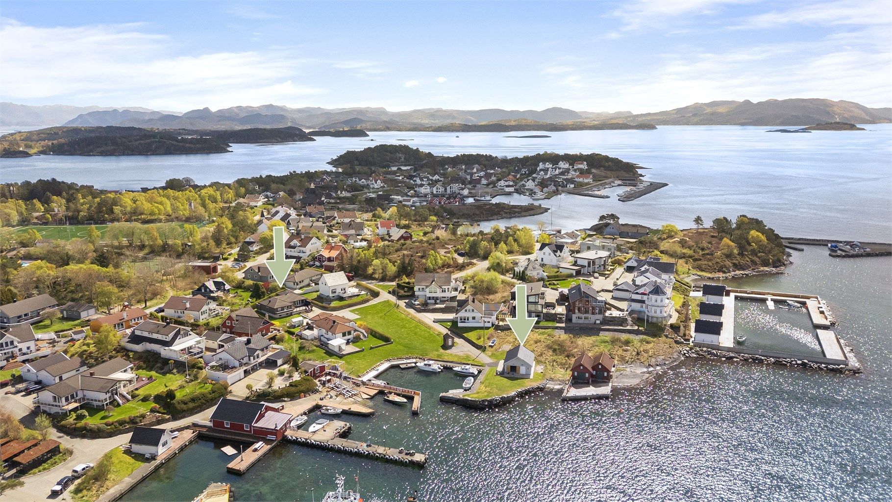 Vassøy er et etablert og barnevennlig område med skole og barnehage i umiddelbar nærhet.