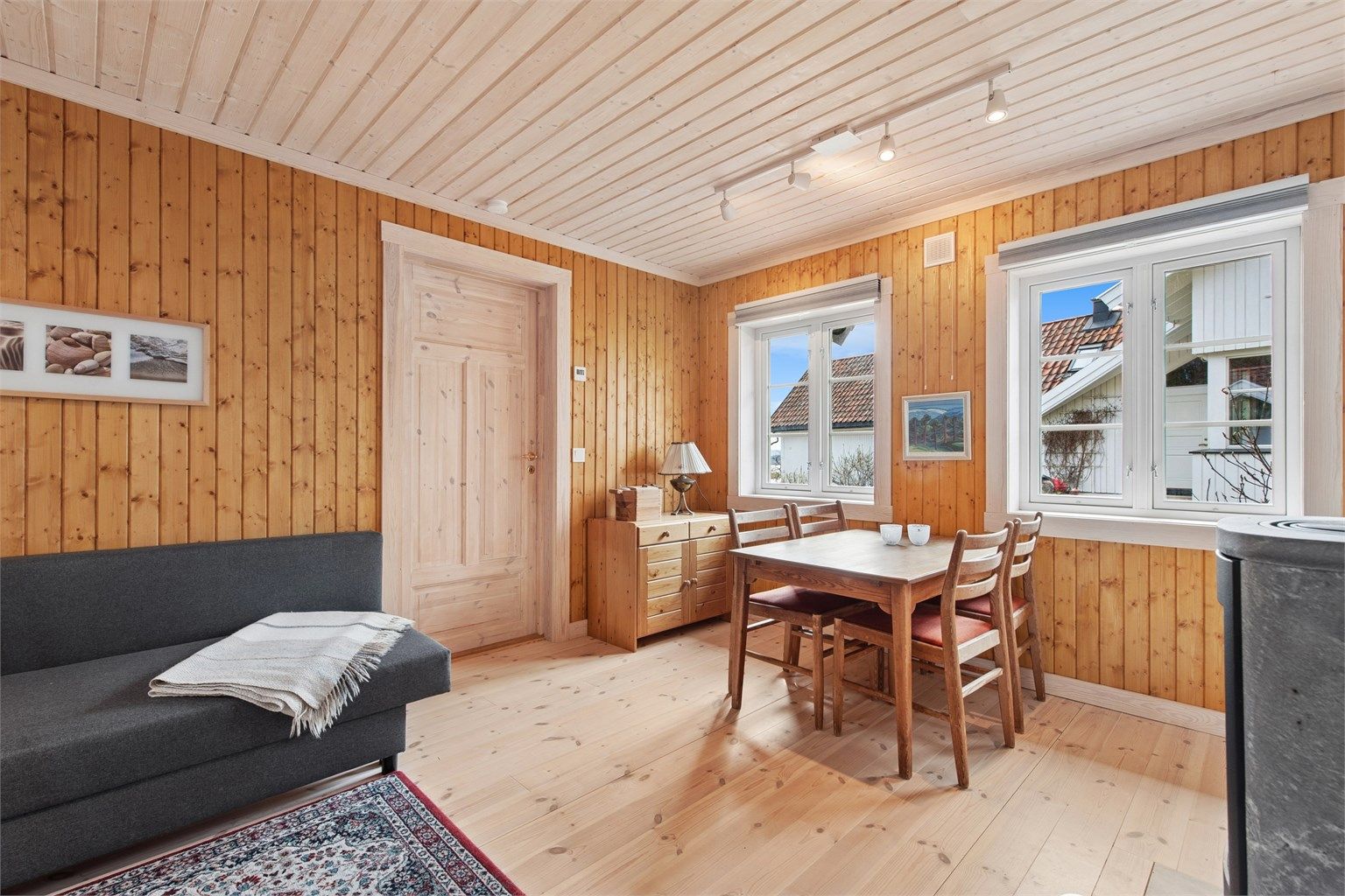 Hobbyrom 1 i uthuset. (Rommet er ikke godkjent til varig opphold)