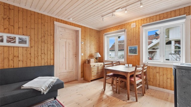 Hobbyrom 1 i uthuset. (Rommet er ikke godkjent til varig opphold)