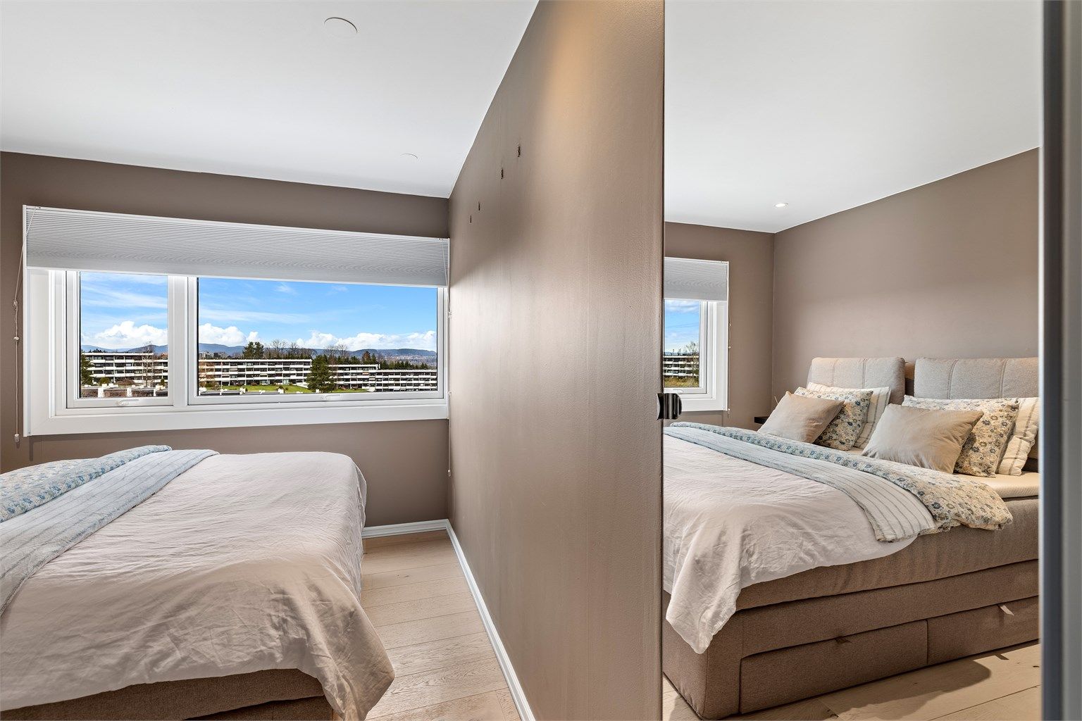 Rommet er lunt og har en behagelig atmosfære