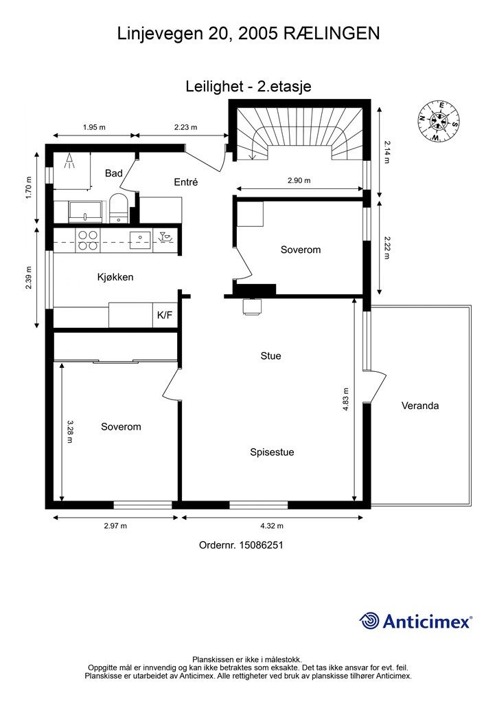 Plantegning 2. etasje