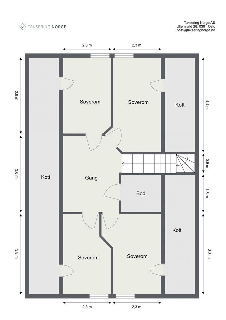 Plantegning 2. etasje