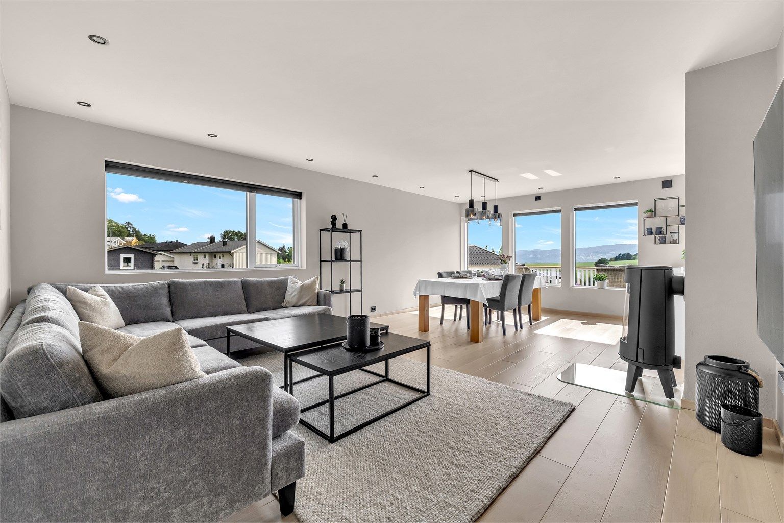 Boligen er betydelig pusset opp og modernisert de senere årene