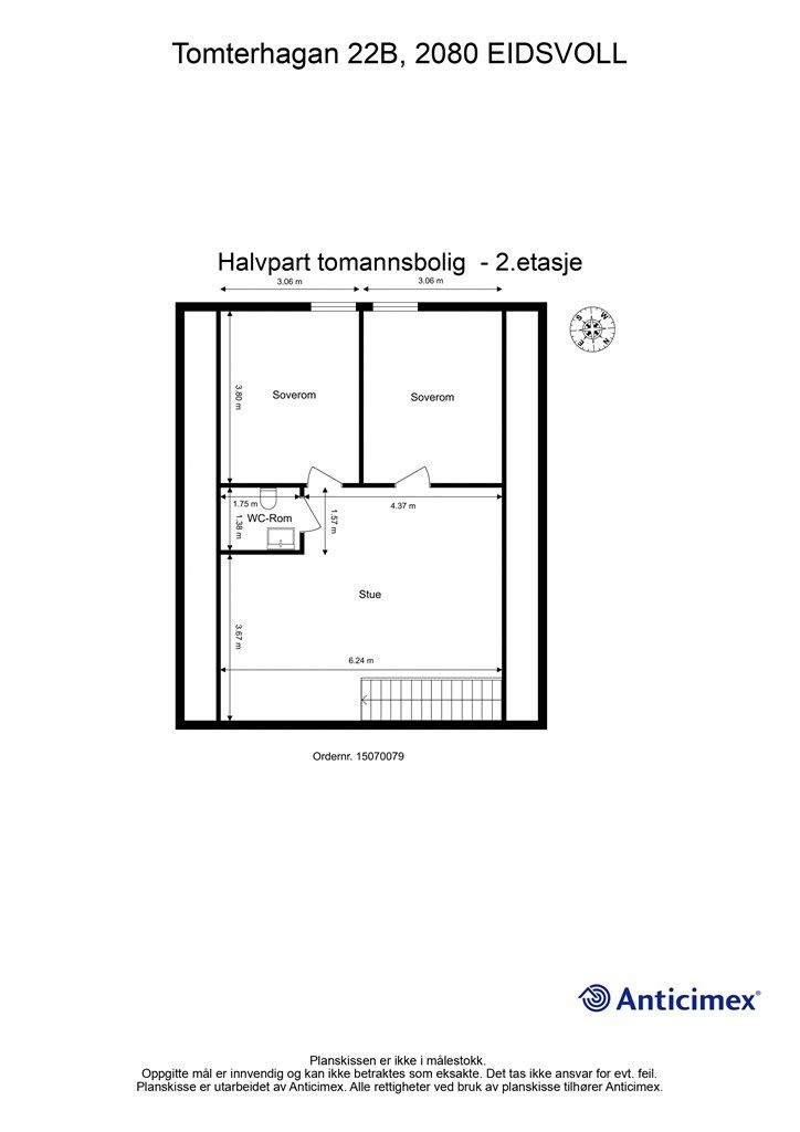 Plantegning 2.etasje