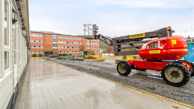 Borettslaget holder på å oppgradere med nye balkonger i pågående prosjekt som snarlig er ferdigstilt