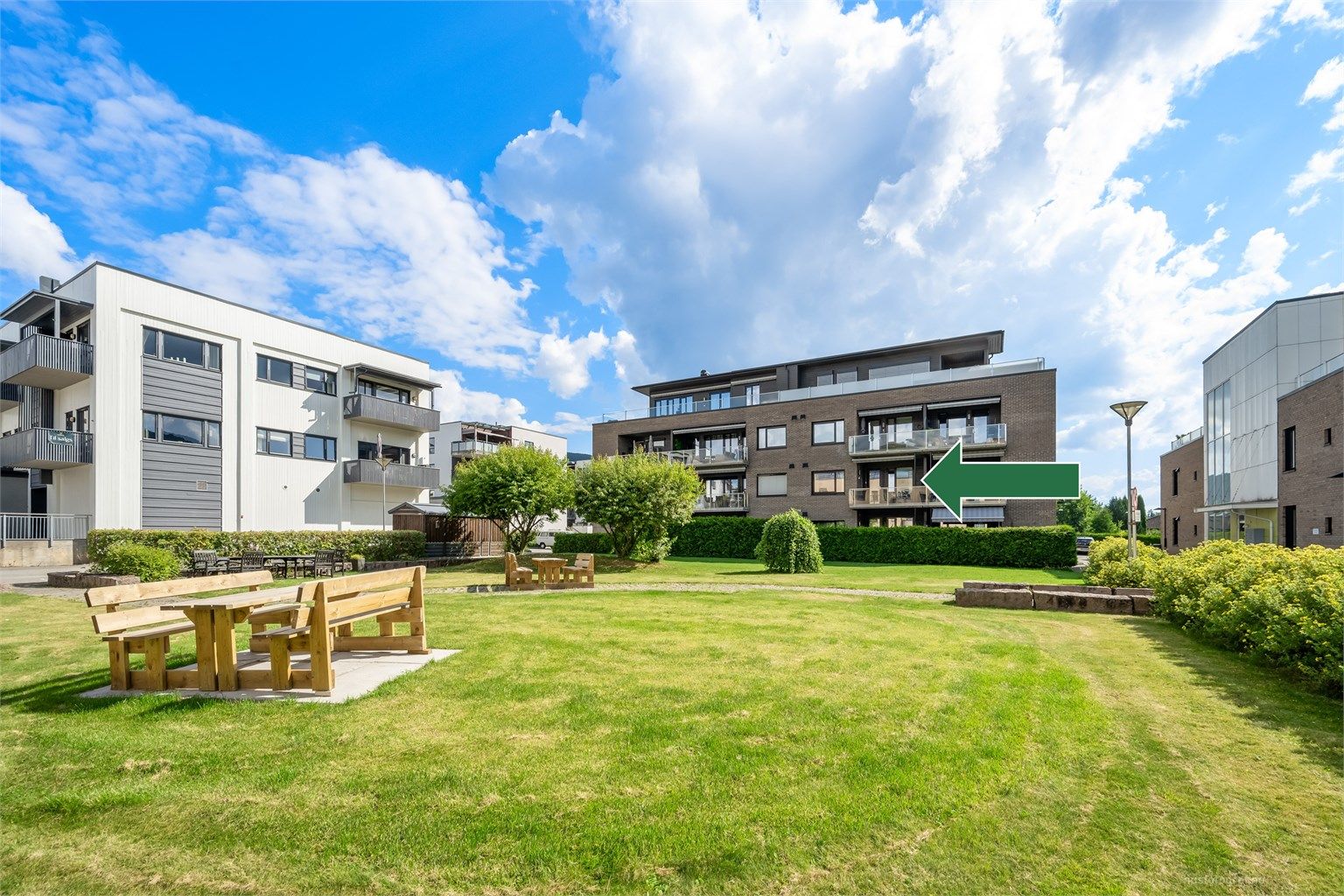 Stille og rolig beliggenhet i et attraktivt boligområde