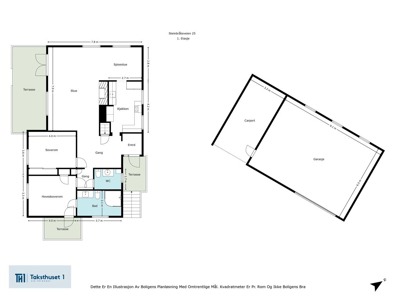 Plantegning 1.Etasje