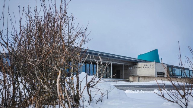 Kort avstand til Råholt Ungdomsskole
