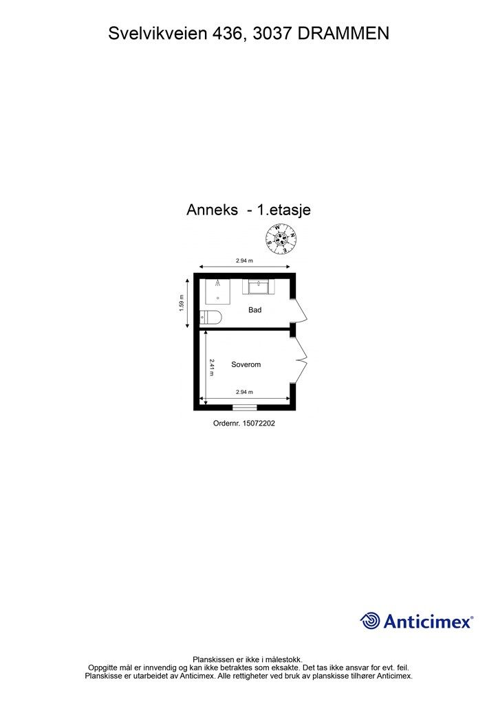 Plantegning - Anneks