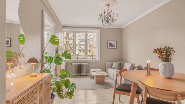 Velkommen til Københavngata 14A - Presentert av Marius Iversen v/ Eiendomsmegler Krogsveen. Foto: Nadia Frantsen.