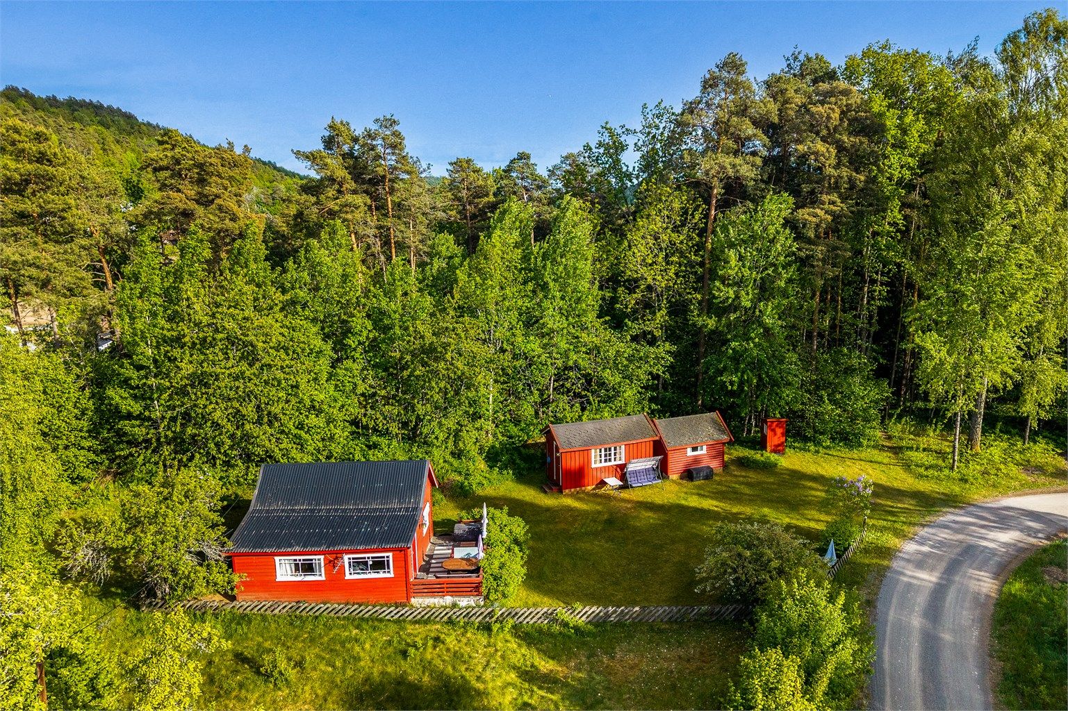 Det gode hytteliv PÅ BESKJEDNE kvadratmeter.